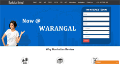 Desktop Screenshot of manhattanreviewindia.com